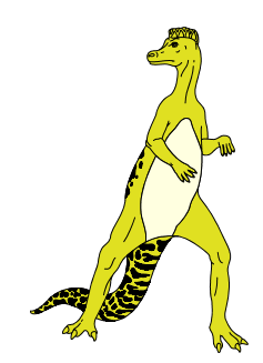 Yellow Dinosaurt